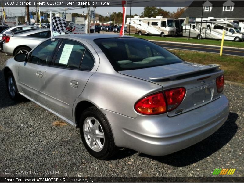Sterling Metallic / Pewter 2003 Oldsmobile Alero GL Sedan
