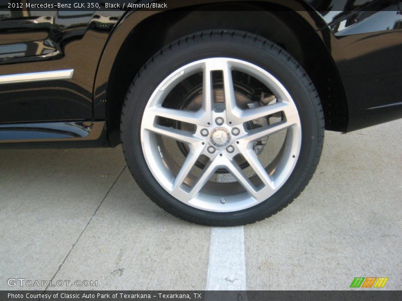 Black / Almond/Black 2012 Mercedes-Benz GLK 350