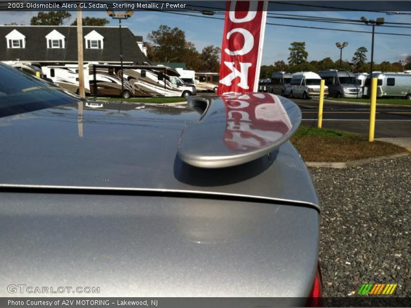 Sterling Metallic / Pewter 2003 Oldsmobile Alero GL Sedan