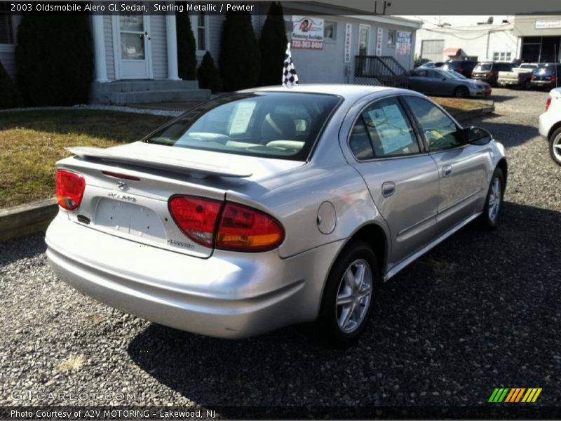 Sterling Metallic / Pewter 2003 Oldsmobile Alero GL Sedan