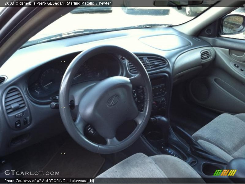 Sterling Metallic / Pewter 2003 Oldsmobile Alero GL Sedan