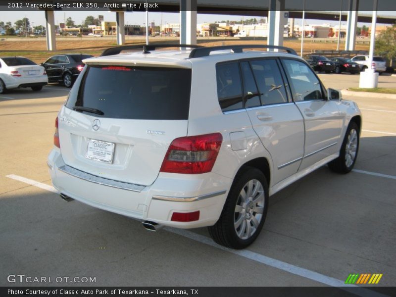 Arctic White / Black 2012 Mercedes-Benz GLK 350