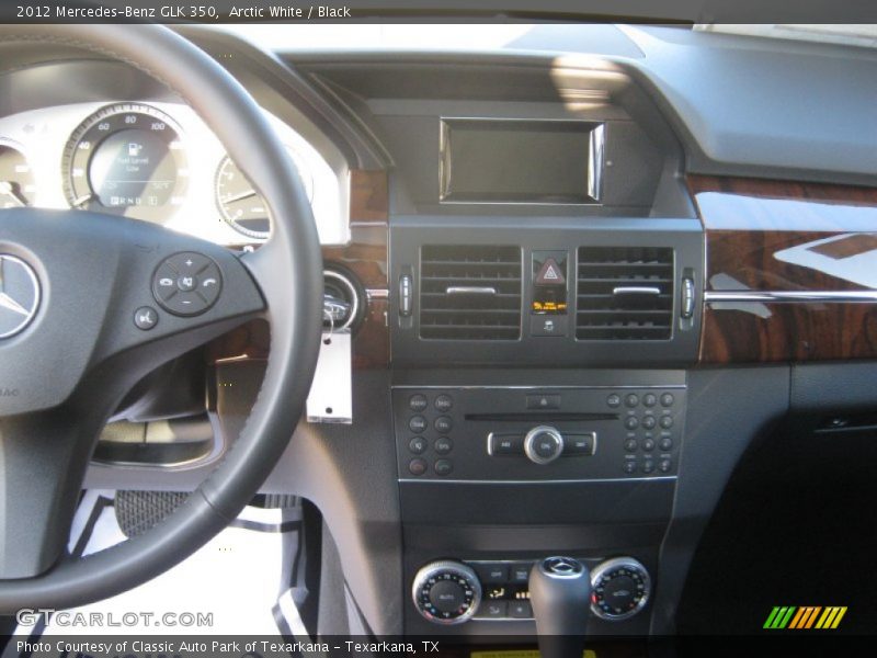 Arctic White / Black 2012 Mercedes-Benz GLK 350