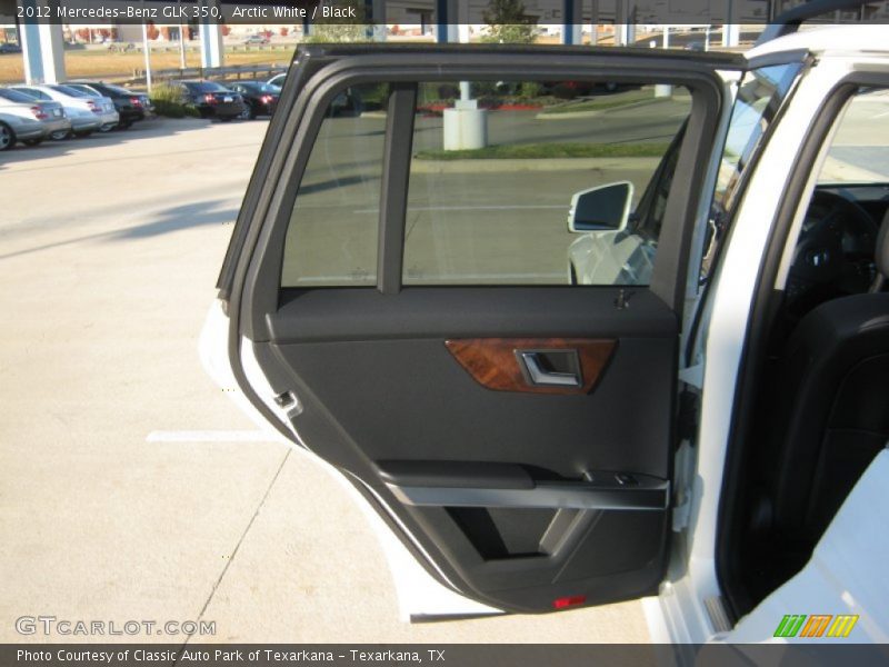 Arctic White / Black 2012 Mercedes-Benz GLK 350