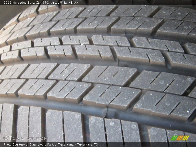 Arctic White / Black 2012 Mercedes-Benz GLK 350
