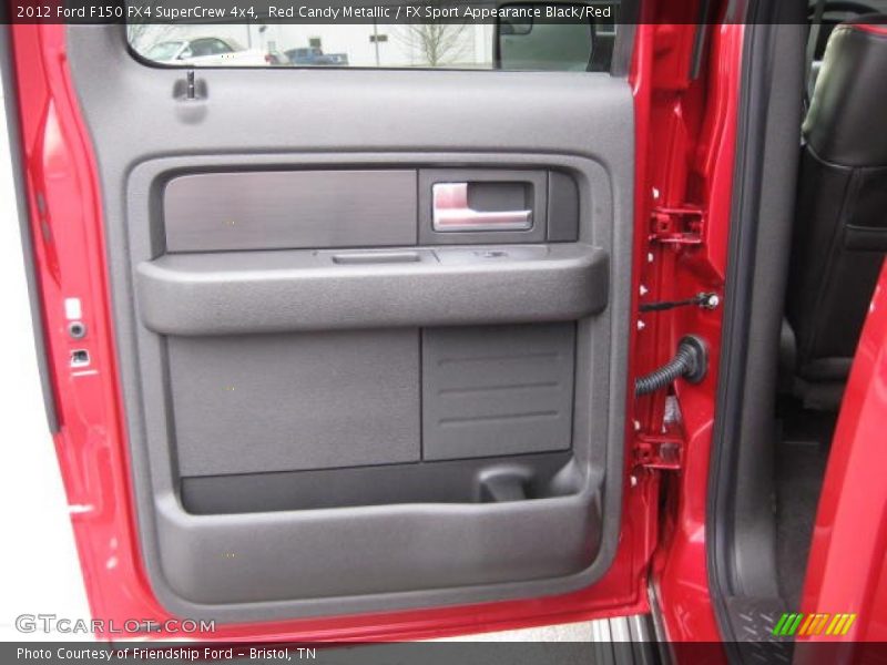 Red Candy Metallic / FX Sport Appearance Black/Red 2012 Ford F150 FX4 SuperCrew 4x4