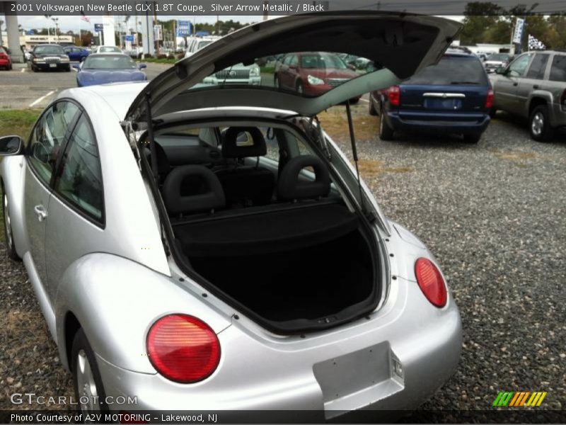 Silver Arrow Metallic / Black 2001 Volkswagen New Beetle GLX 1.8T Coupe