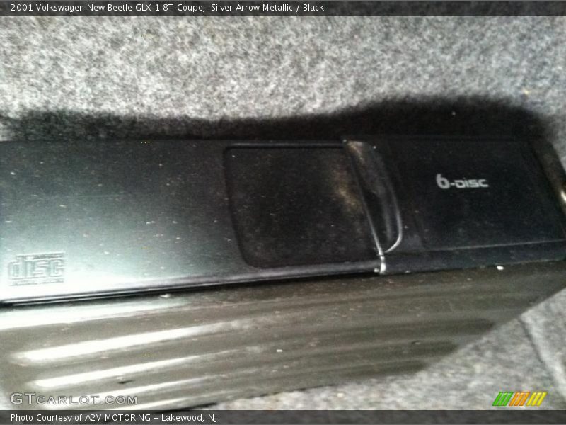 Silver Arrow Metallic / Black 2001 Volkswagen New Beetle GLX 1.8T Coupe