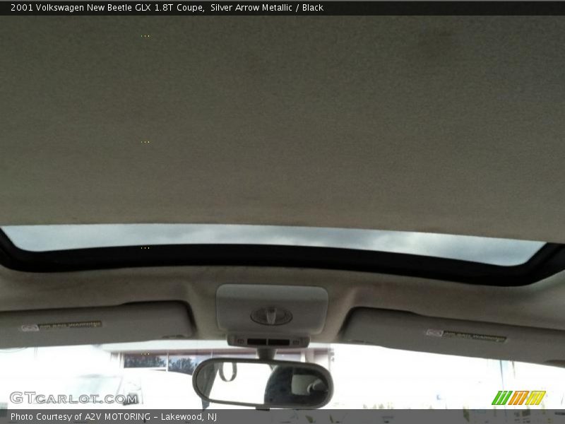 Silver Arrow Metallic / Black 2001 Volkswagen New Beetle GLX 1.8T Coupe