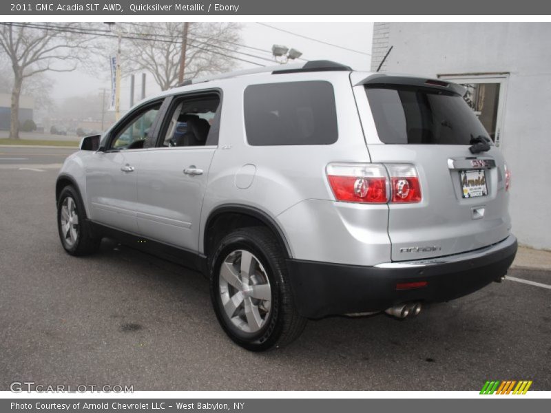 Quicksilver Metallic / Ebony 2011 GMC Acadia SLT AWD