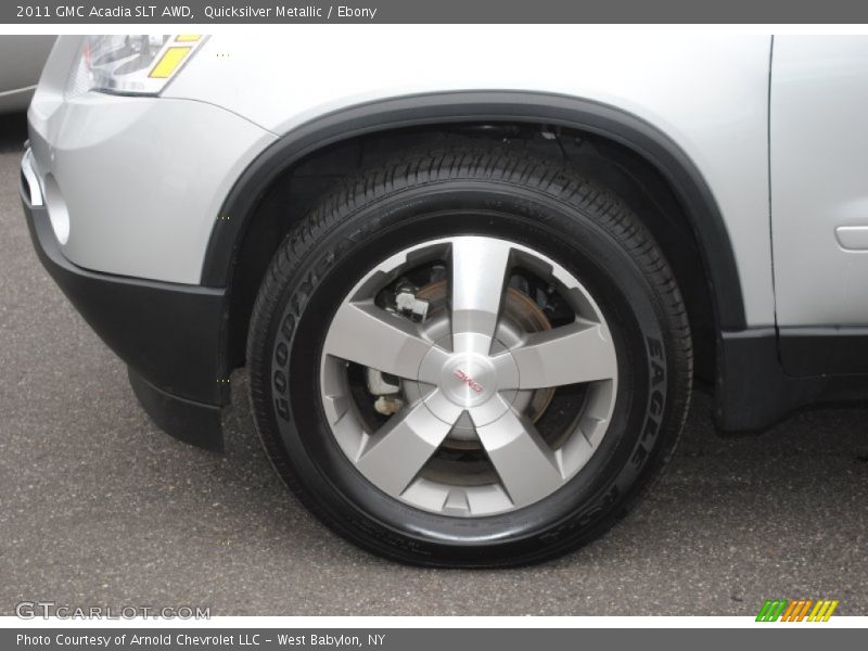 Quicksilver Metallic / Ebony 2011 GMC Acadia SLT AWD