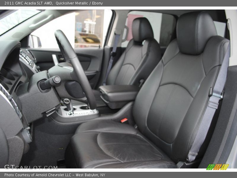 Quicksilver Metallic / Ebony 2011 GMC Acadia SLT AWD