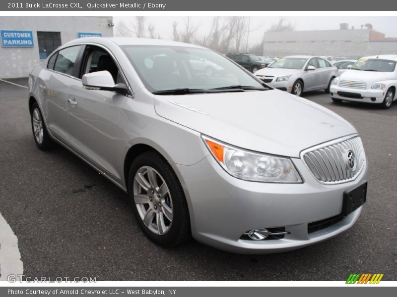 Quicksilver Metallic / Ebony 2011 Buick LaCrosse CXL