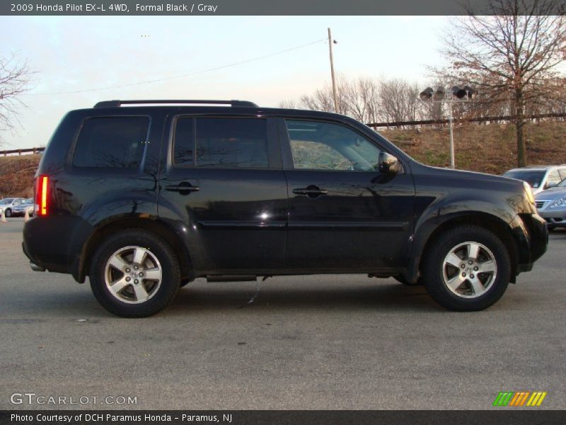 Formal Black / Gray 2009 Honda Pilot EX-L 4WD