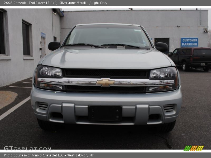 Silverstone Metallic / Light Gray 2008 Chevrolet TrailBlazer LS 4x4