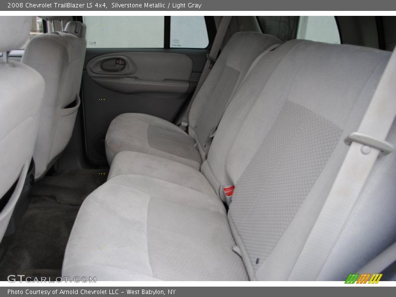 Silverstone Metallic / Light Gray 2008 Chevrolet TrailBlazer LS 4x4