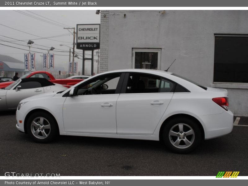 Summit White / Jet Black 2011 Chevrolet Cruze LT