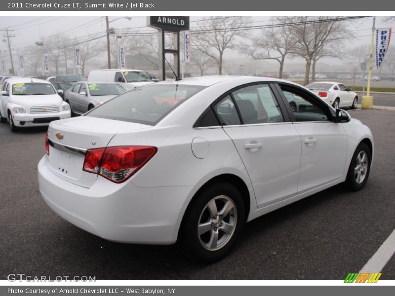 Summit White / Jet Black 2011 Chevrolet Cruze LT