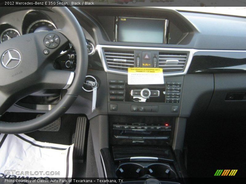 Black / Black 2012 Mercedes-Benz E 350 Sedan