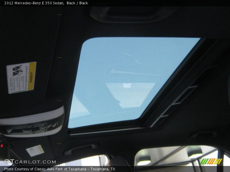 Black / Black 2012 Mercedes-Benz E 350 Sedan