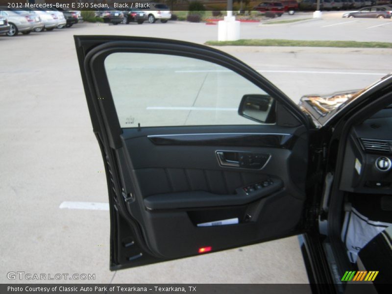 Black / Black 2012 Mercedes-Benz E 350 Sedan