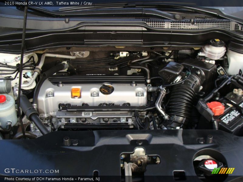 Taffeta White / Gray 2010 Honda CR-V LX AWD