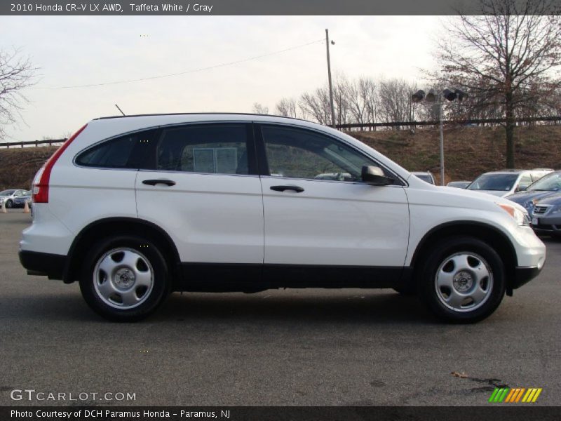 Taffeta White / Gray 2010 Honda CR-V LX AWD