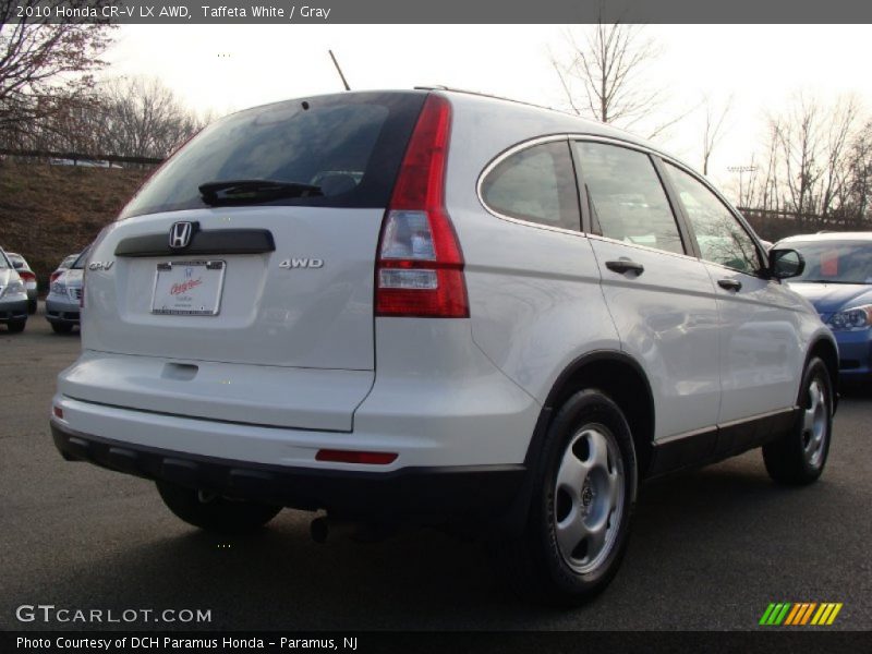 Taffeta White / Gray 2010 Honda CR-V LX AWD