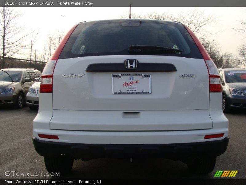 Taffeta White / Gray 2010 Honda CR-V LX AWD