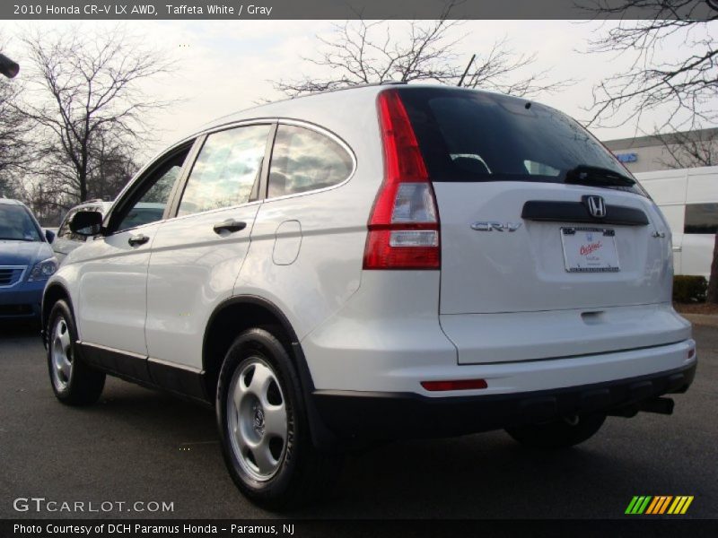 Taffeta White / Gray 2010 Honda CR-V LX AWD