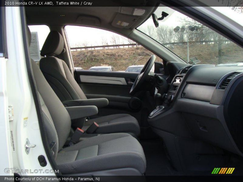 Taffeta White / Gray 2010 Honda CR-V LX AWD