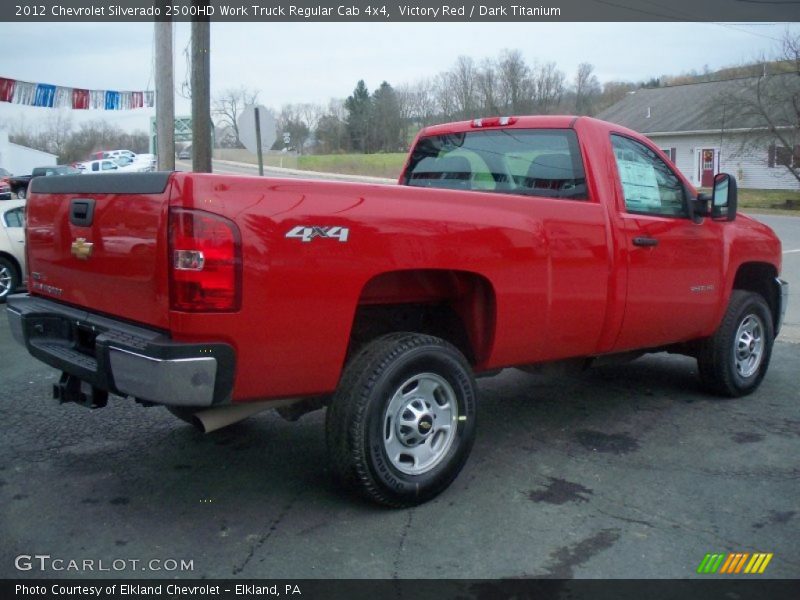  2012 Silverado 2500HD Work Truck Regular Cab 4x4 Victory Red