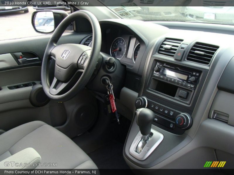 Taffeta White / Gray 2010 Honda CR-V LX AWD