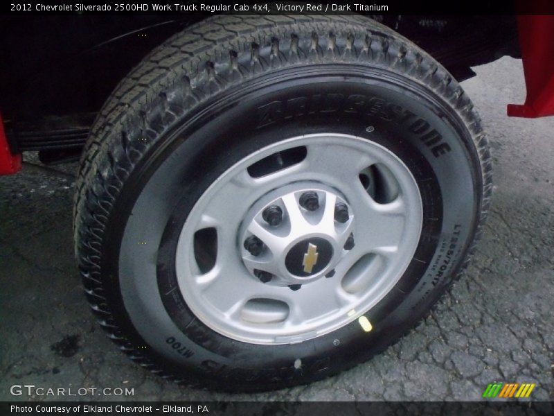  2012 Silverado 2500HD Work Truck Regular Cab 4x4 Wheel