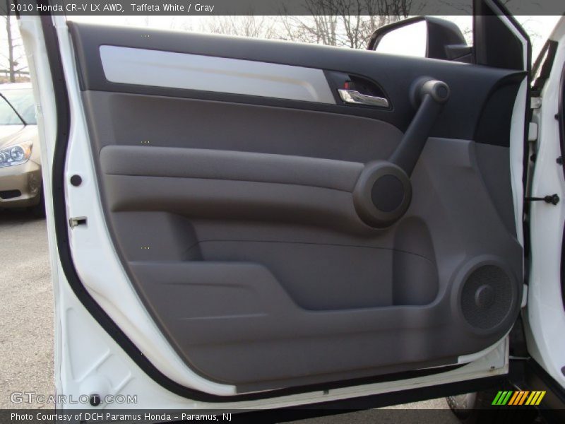 Taffeta White / Gray 2010 Honda CR-V LX AWD