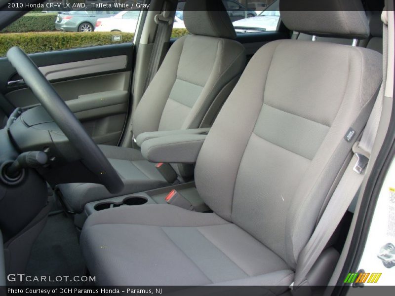 Taffeta White / Gray 2010 Honda CR-V LX AWD