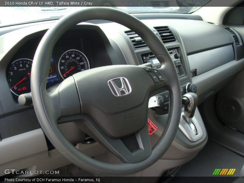 Taffeta White / Gray 2010 Honda CR-V LX AWD