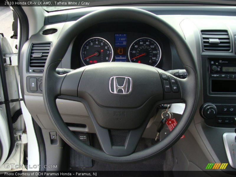 Taffeta White / Gray 2010 Honda CR-V LX AWD