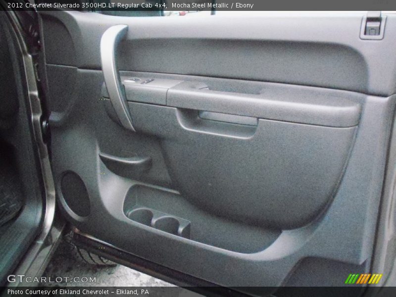 Mocha Steel Metallic / Ebony 2012 Chevrolet Silverado 3500HD LT Regular Cab 4x4