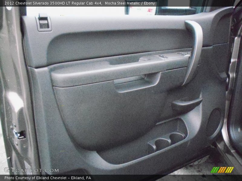 Mocha Steel Metallic / Ebony 2012 Chevrolet Silverado 3500HD LT Regular Cab 4x4