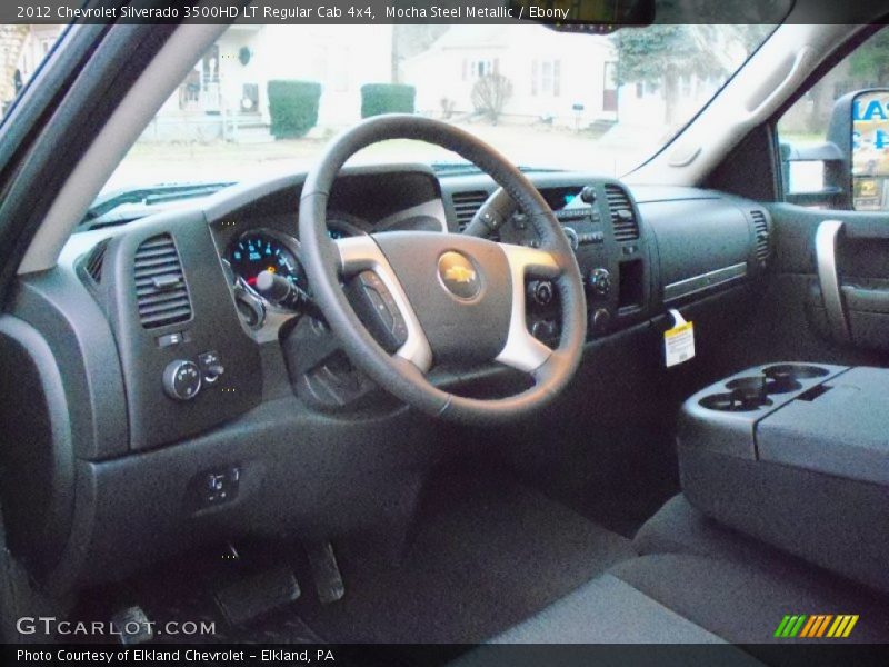 Dashboard of 2012 Silverado 3500HD LT Regular Cab 4x4