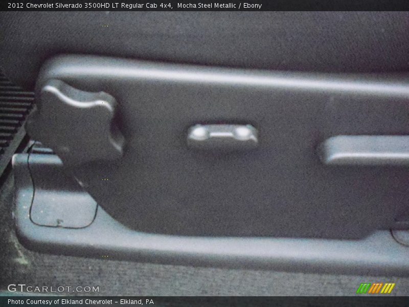 Mocha Steel Metallic / Ebony 2012 Chevrolet Silverado 3500HD LT Regular Cab 4x4