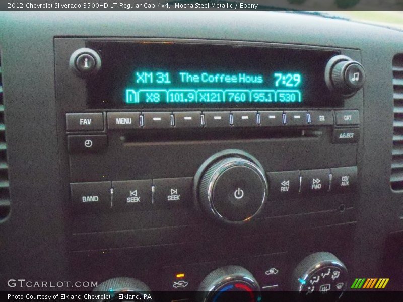 Audio System of 2012 Silverado 3500HD LT Regular Cab 4x4