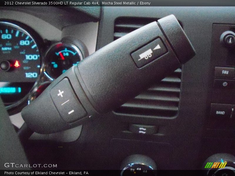 Mocha Steel Metallic / Ebony 2012 Chevrolet Silverado 3500HD LT Regular Cab 4x4