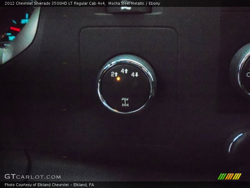 Mocha Steel Metallic / Ebony 2012 Chevrolet Silverado 3500HD LT Regular Cab 4x4