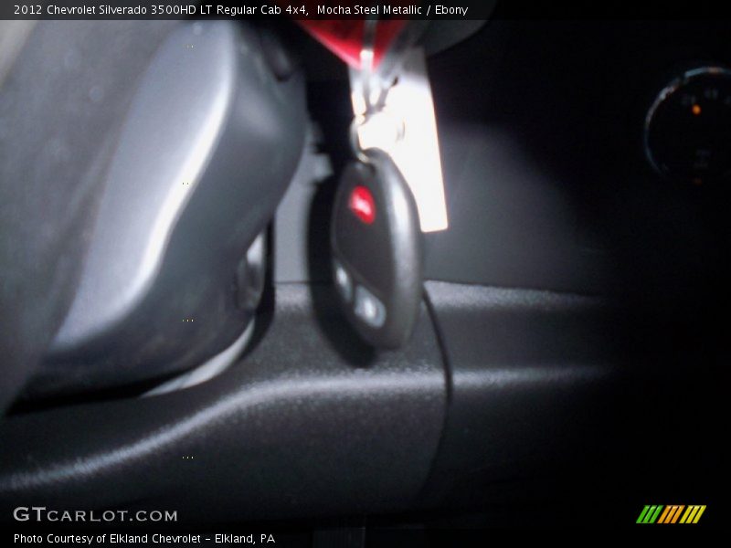 Mocha Steel Metallic / Ebony 2012 Chevrolet Silverado 3500HD LT Regular Cab 4x4