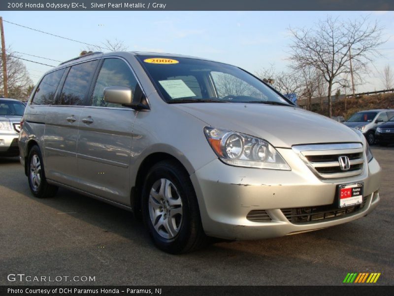 Silver Pearl Metallic / Gray 2006 Honda Odyssey EX-L