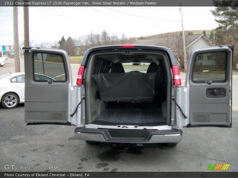 Sheer Silver Metallic / Medium Pewter 2012 Chevrolet Express LT 1500 Passenger Van