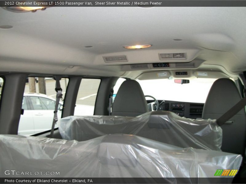 Sheer Silver Metallic / Medium Pewter 2012 Chevrolet Express LT 1500 Passenger Van