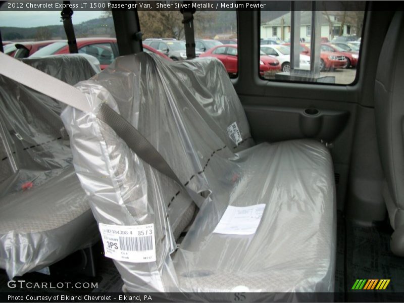 Sheer Silver Metallic / Medium Pewter 2012 Chevrolet Express LT 1500 Passenger Van